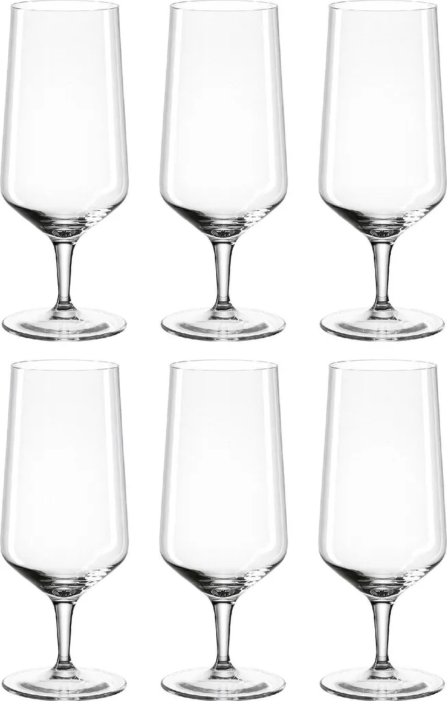 LEONARDO 069541 Puccini Bierglas 410 Ml, Teqton-Glas (6 Stück) 4 LEONARDO 069541 Puccini Bierglas 410 Ml, Teqton-Glas (6 Stück) – Bild 2