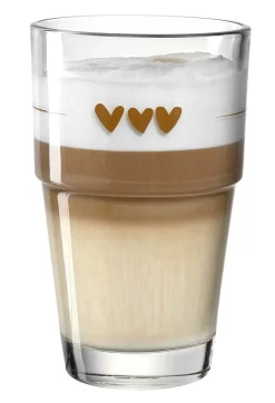 LEONARDO 043467 Solo Latte Macchiato Becher Mit Motiv Herzen, Glas, 410 Ml, Klar 11 LEONARDO 043467 Solo Latte Macchiato Becher Mit Motiv Herzen, Glas, 410 Ml, Klar -Pokalserie ec61fef1c6750c2aebb7615c9eb3d791