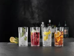 Nachtmann 0097784-0 Longdrinkbecher 'Highland' Kristallglas, 375 Ml, H: 15,1 Cm, ø 7,7 Cm, Transparent, 4-teilig (1 Set) -Pokalserie ec78154008b54e09970355f96fde675d