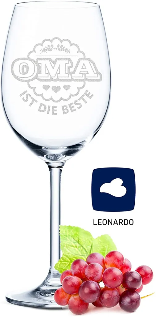 Leonardo Weingläser Oma Ist Die Beste & Opa Ist Der Beste Im 2er Set - Inkl. Gravierter Vintage-Holzkiste - Geschenk Für Oma & Opa - Geburtstag Großeltern 4 Leonardo Weingläser Oma Ist Die Beste & Opa Ist Der Beste Im 2er Set - Inkl. Gravierter Vintage-Holzkiste - Geschenk Für Oma & Opa - Geburtstag Großeltern – Bild 2