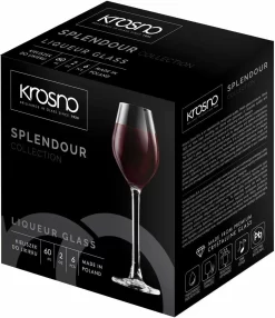 KROSNO Splendour Likörgläser, 6er-Set, 60 Ml 24 KROSNO Splendour Likörgläser, 6er-Set, 60 Ml -Pokalserie ecb1d7adb84f545c8b955a2b4dfb1e7c