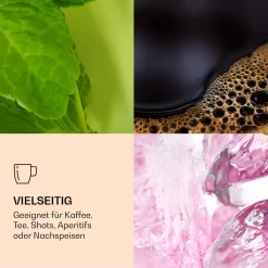 Feelino 4er Set 2x 310ml, 2x 410ml DUOS Jumbo Doppelwandige Thermo-Gläser -Pokalserie eefd8beb7666c3b9f00539df03ee561d