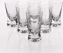 Schnapsgläser Shotgläser 25ml 6 Stück KROSNO Pinnchen Stamperl Shot Glas Basic -Pokalserie ef51a835fb8ab6b19dbd400c21a537ad