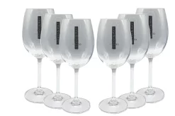 Scavi & Ray Weingläser - 6erer Set Glas / Gläser / Wein Gläser Klar