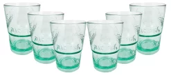 Bacardi Rum Glas Gläser Set - 6x Gläser Mojito Longdrinkglas Cuba Libre Cocktail Bar