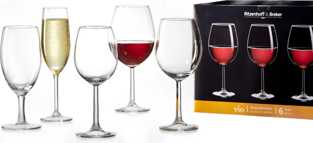 Ritzenhoff & Breker Rotweinglas "VIO" 0,43 L 3 Ritzenhoff & Breker Rotweinglas "VIO" 0,43 L