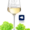 Leonardo Weinglas Mit Gravur "Lieblingsmensch" : Puccini