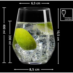 Ritzenhoff & Breker Longdrinkglas "MAMBO" 0,4 L -Pokalserie f815f6ff41a952d12531dfc9d9aa6d1a