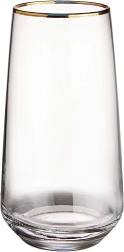 BUTLERS TOUCH OF GOLD 6x Longdrinkgläser Mit Goldrand 480ml -Pokalserie f9b130f831ae75e5159d42190a633bc2