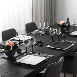 Villeroy & Boch Rotweinkelch, Manufacture Rock Klar,schwarz, 4 Tlg. -Pokalserie fac49f8dab16d027fe0fff83407ebd60