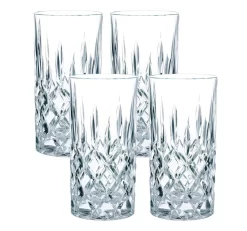 Nachtmann 0089208-0 Noblesse Longdrinkbecher, 375 Ml, 14,8 Cm, Klar (4er Pack) -Pokalserie fb4fa1675c600a61759be24f00c25649