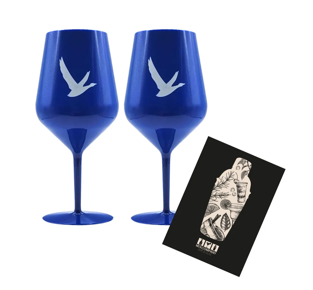 Grey Goose Vodka 2er Set Kelch/Glas Kunststoff Acryl Stielglas 2 Stück In Blau 3 Grey Goose Vodka 2er Set Kelch/Glas Kunststoff Acryl Stielglas 2 Stück In Blau
