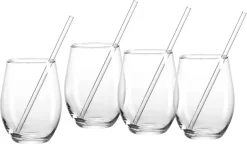 Ritzenhoff & Breker Partyset Gin + Trinkhalm 8teilig